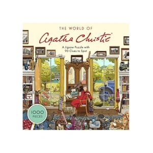 The World of Agatha Christie 1000 Piece Puzzle by Lawrence King Publishing